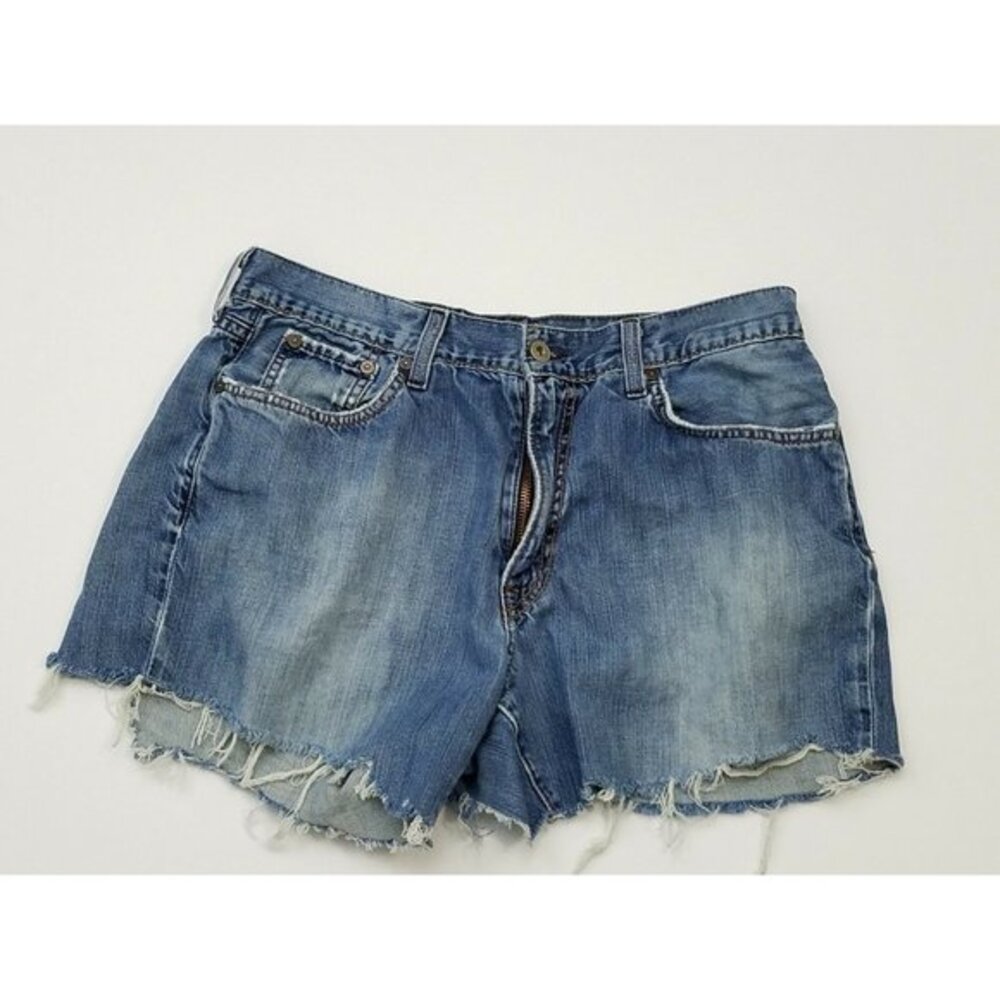 Lucky Brand 181 bootleg  cutoff jeans‎ shorts 32